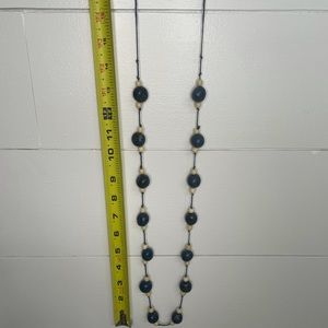 Wooden Beaded Necklace 🖤✨